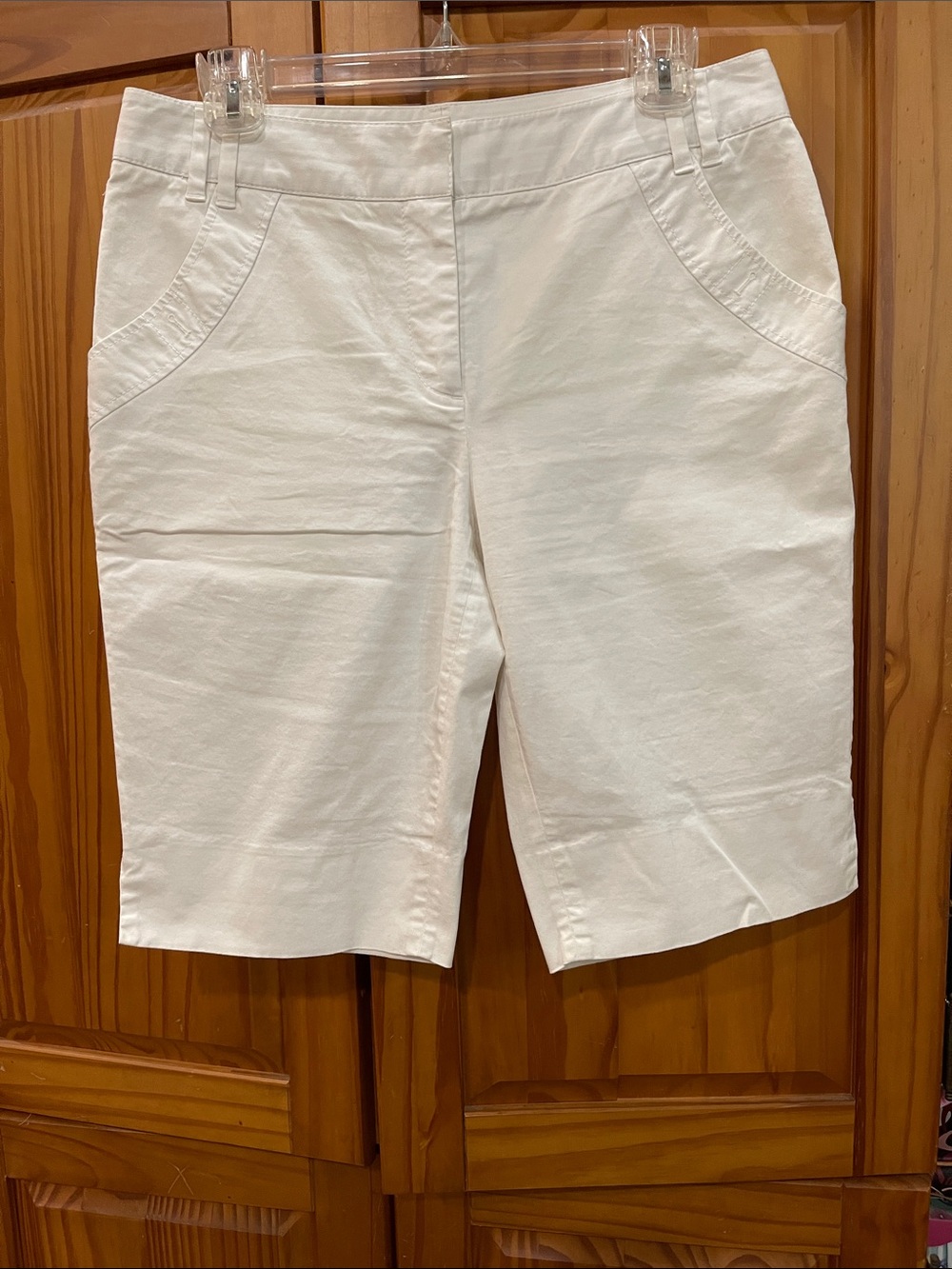 Cutter & Buck Women's White Bermuda Shorts